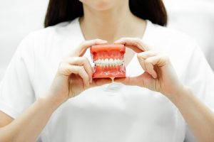 notice receding gums connective tissue graft
